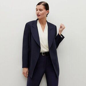 MM LaFleur Tropical Wool Navy Blue OLIVER Blazer